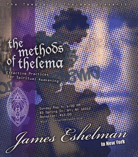 Eshelman in NYC May 4th, 2008